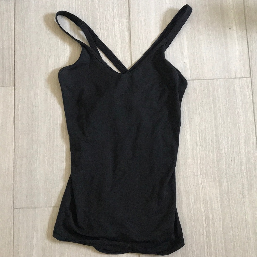 CALIA back workout top — fitted
